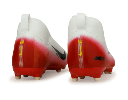 Nike Kids Zoom Mercurial Superfly 10 Academy LV8 FG/MG Red/Obsidian