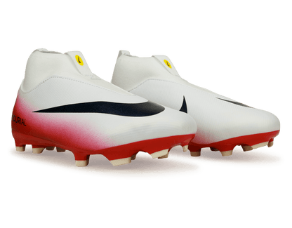 Nike Kids Zoom Mercurial Superfly 10 Academy LV8 FG/MG Red/Obsidian