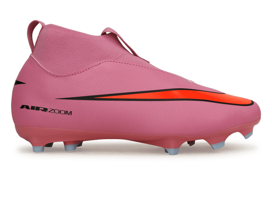 Nike Kids Zoom Mercurial Superfly 10 Academy FG/MG Magic Flamingo/Black