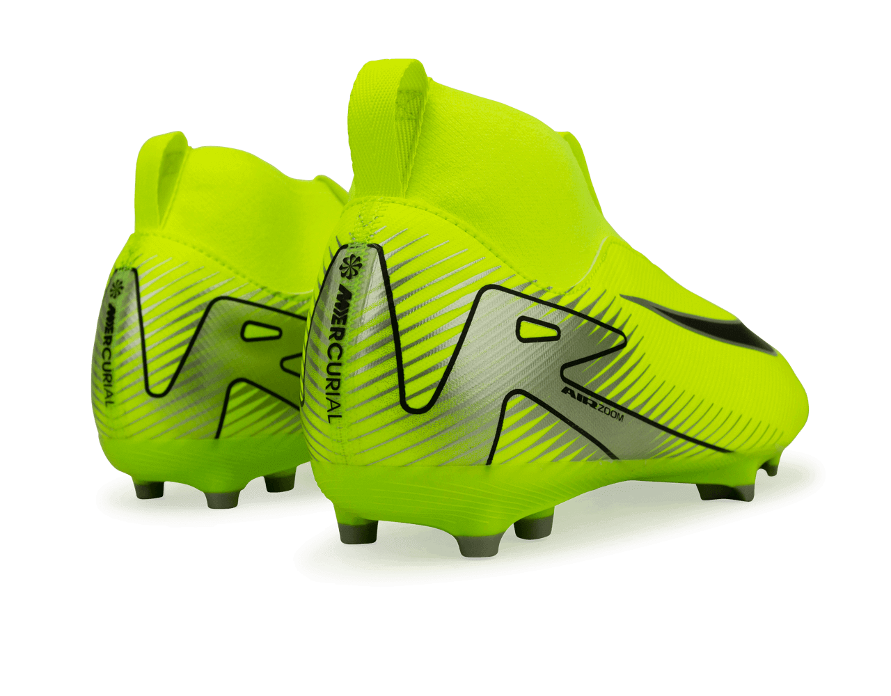 Nike Kids Zoom Mercurial Superfly 10 Academy FG/MG Volt/Black