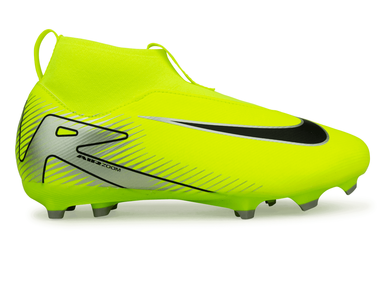 Nike Kids Zoom Mercurial Superfly 10 Academy FG/MG Volt/Black