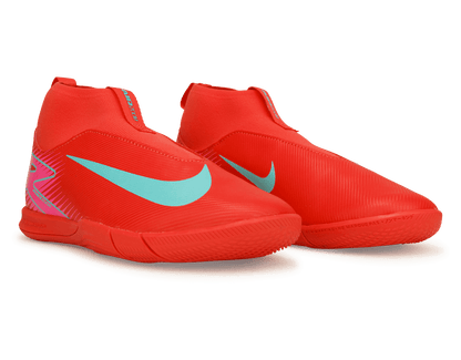 Nike Kids Zoom Mercurial Superfly 10 Academy IC Ember Glow/Aurora Green