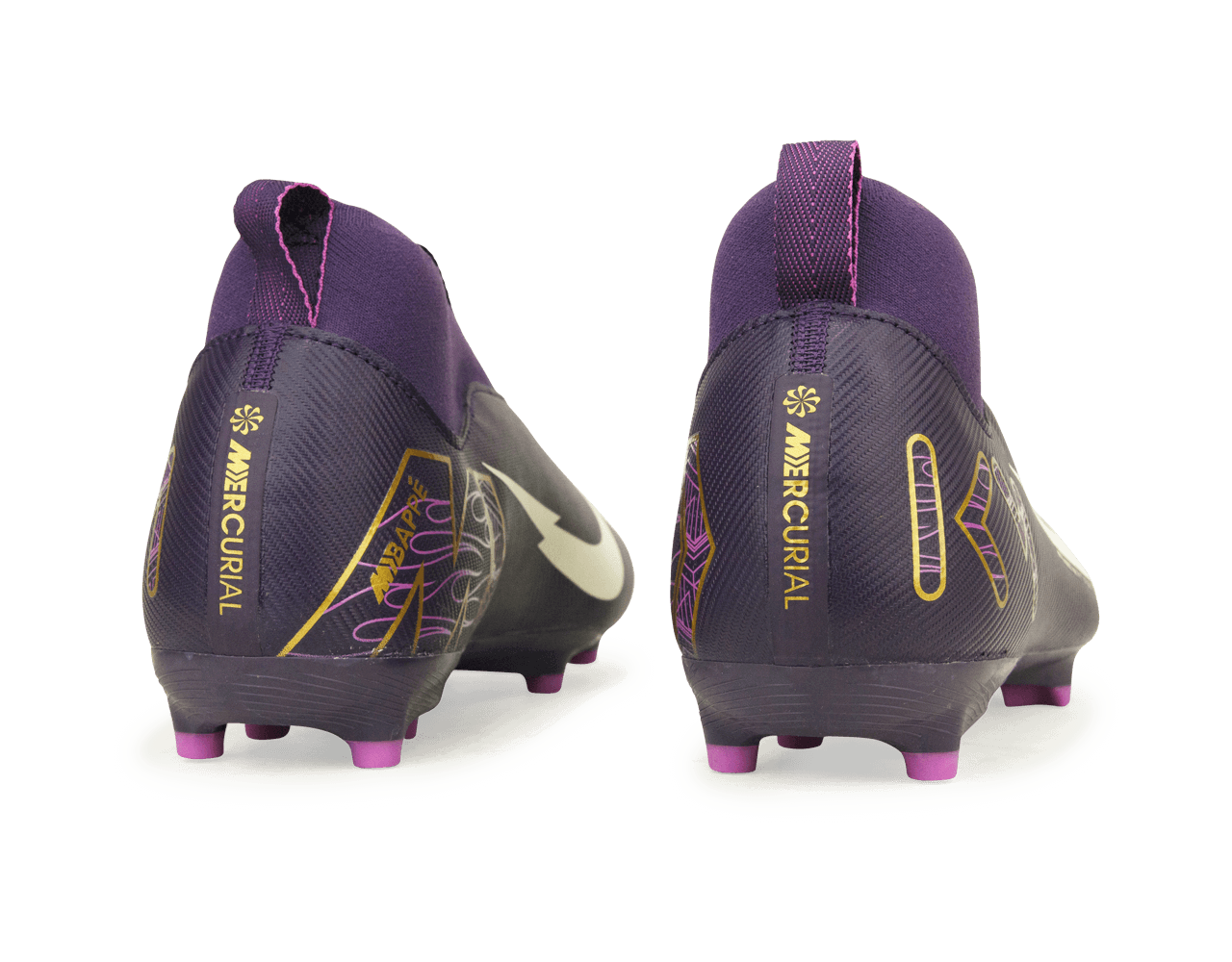Nike Kids Zoom Mercurial Superfly 10 Academy KM FG/MG Grand Purple/Pale Ivory