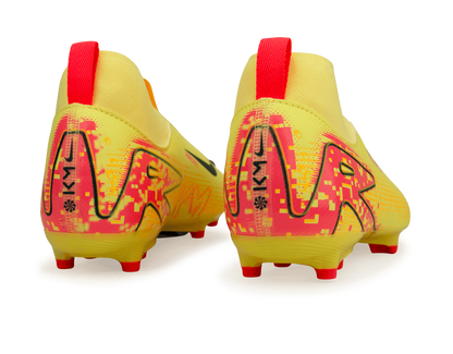 Nike Kids Zoom Mercurial Superfly 10 Academy KM FG/MG Laser Orange/Armory Navy