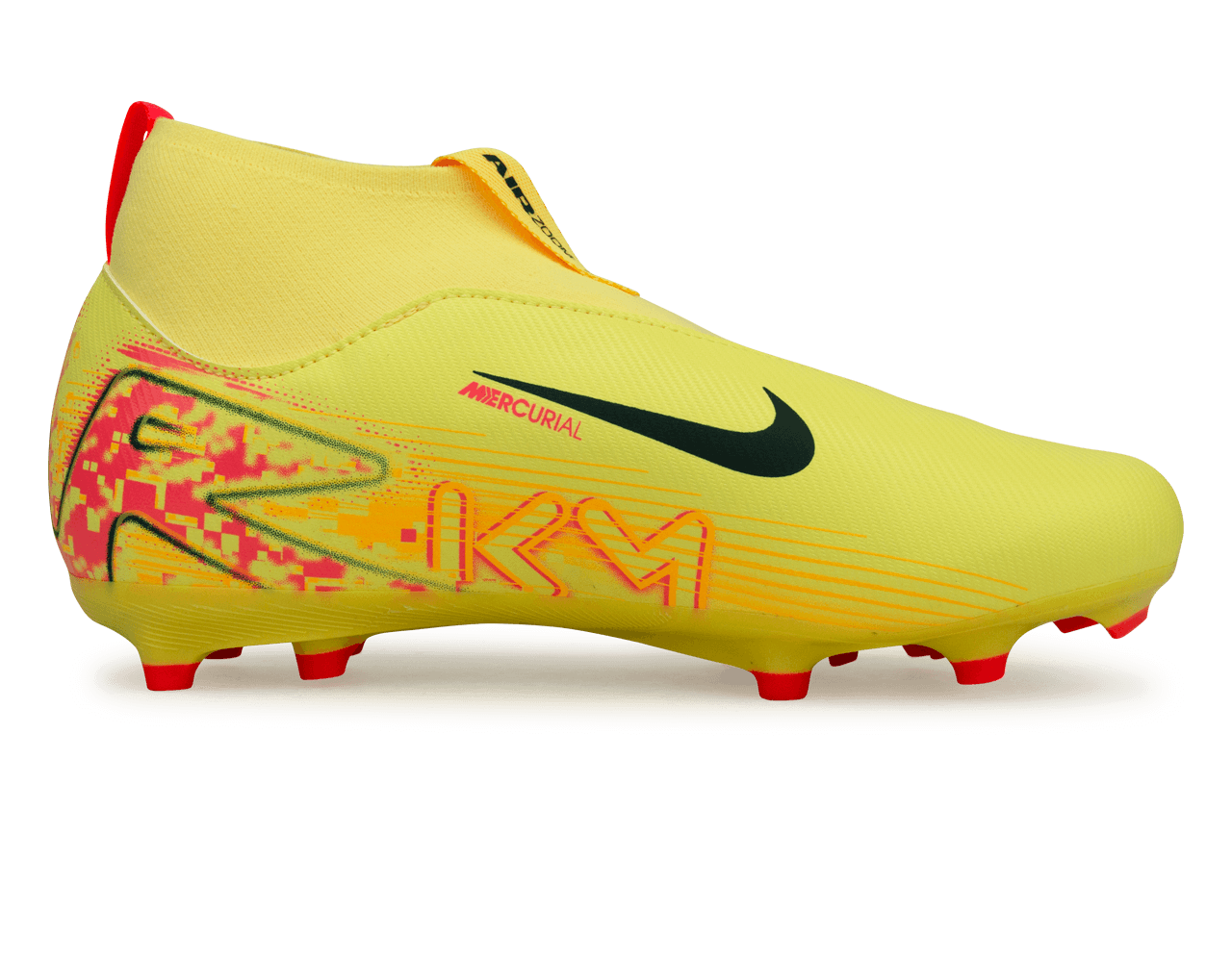 Nike Kids Zoom Mercurial Superfly 10 Academy KM FG/MG Laser Orange/Armory Navy