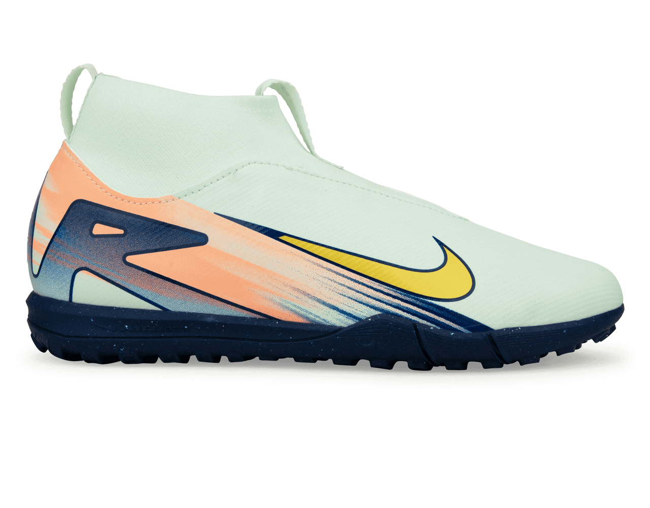 Nike Kids Zoom Mercurial Superfly 10 Academy MDS 009 TF Barely Green/Metallic Gold