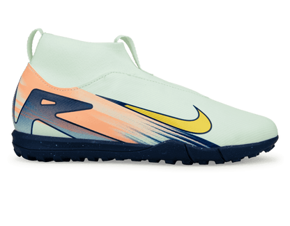 Nike Kids Zoom Mercurial Superfly 10 Academy MDS 009 TF Barely Green/Metallic Gold