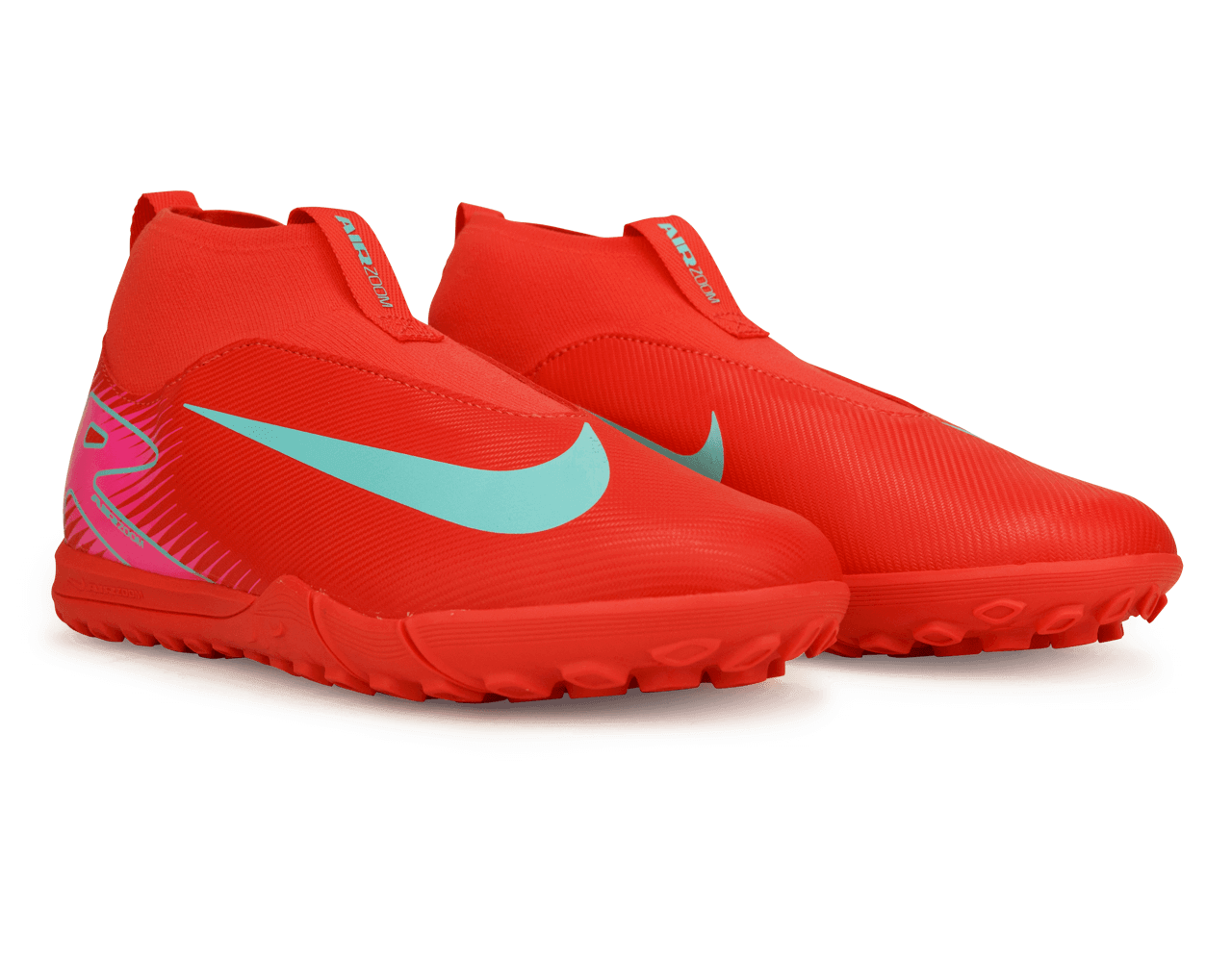 Nike Kids Zoom Mercurial Superfly 10 Academy TF Ember Glow/Aurora Green