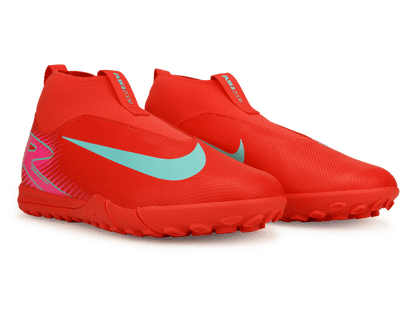 Nike Kids Zoom Mercurial Superfly 10 Academy TF Ember Glow/Aurora Green