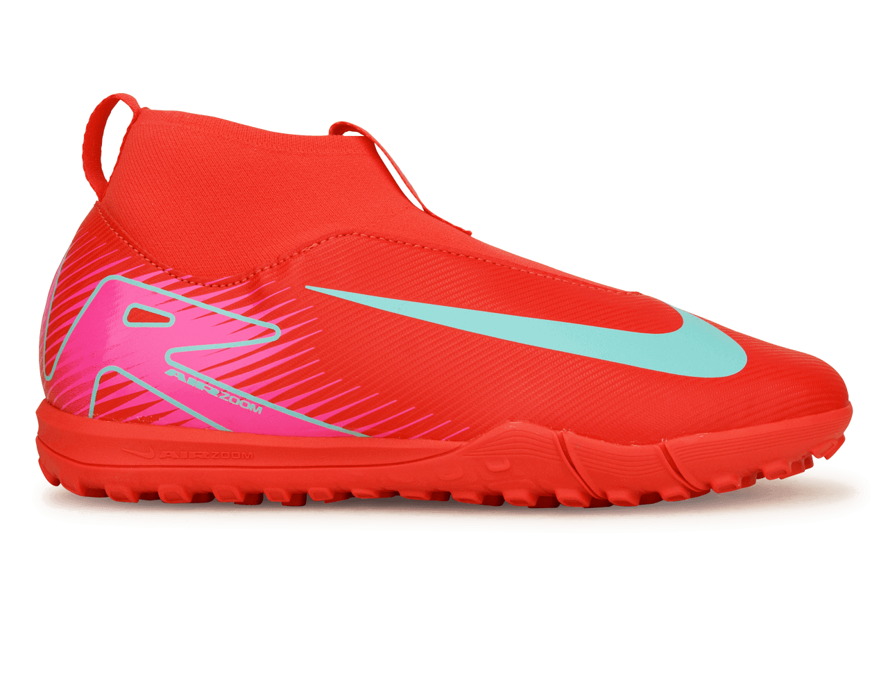 Nike Kids Zoom Mercurial Superfly 10 Academy TF Ember Glow/Aurora Green