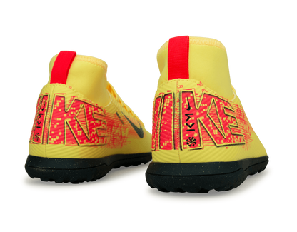 Nike Kids Zoom Mercurial Superfly 10 Club KM TF Laser Orange/Armory Navy