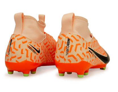 Nike Kids Zoom Mercurial Superfly 9 Academy FG/MG Guava Ice/Black