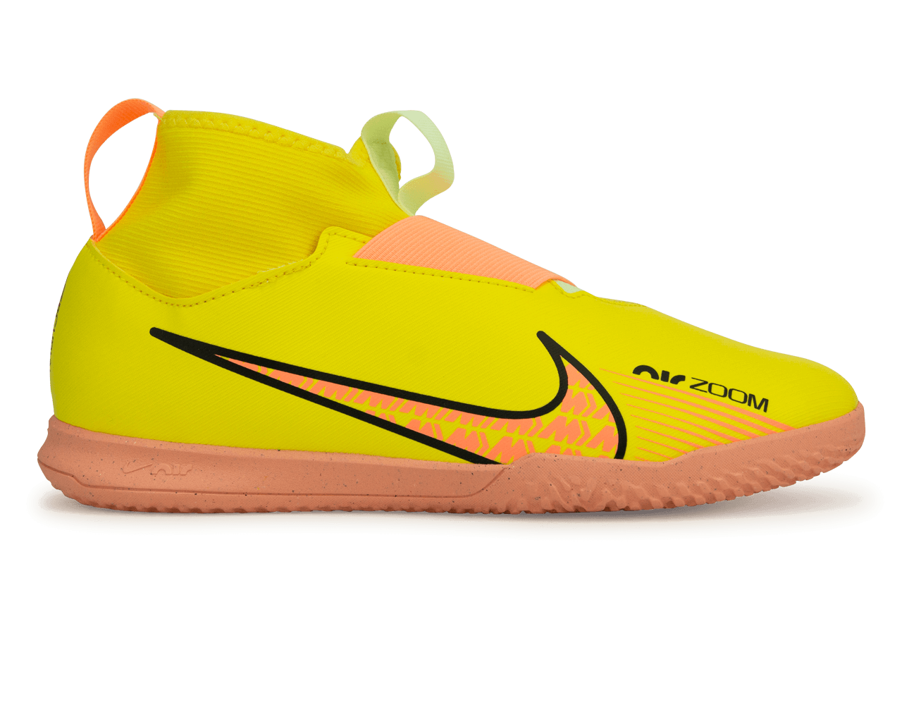 Nike Kids Zoom Mercurial Superfly 9 Academy IC Yellow Strike/Volt Ice