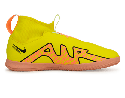 Nike Kids Zoom Mercurial Superfly 9 Academy IC Yellow Strike/Volt Ice