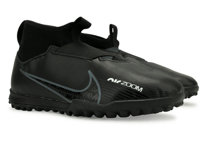 Nike Kids Zoom Mercurial Superfly 9 Academy TF Black/Smoke Grey