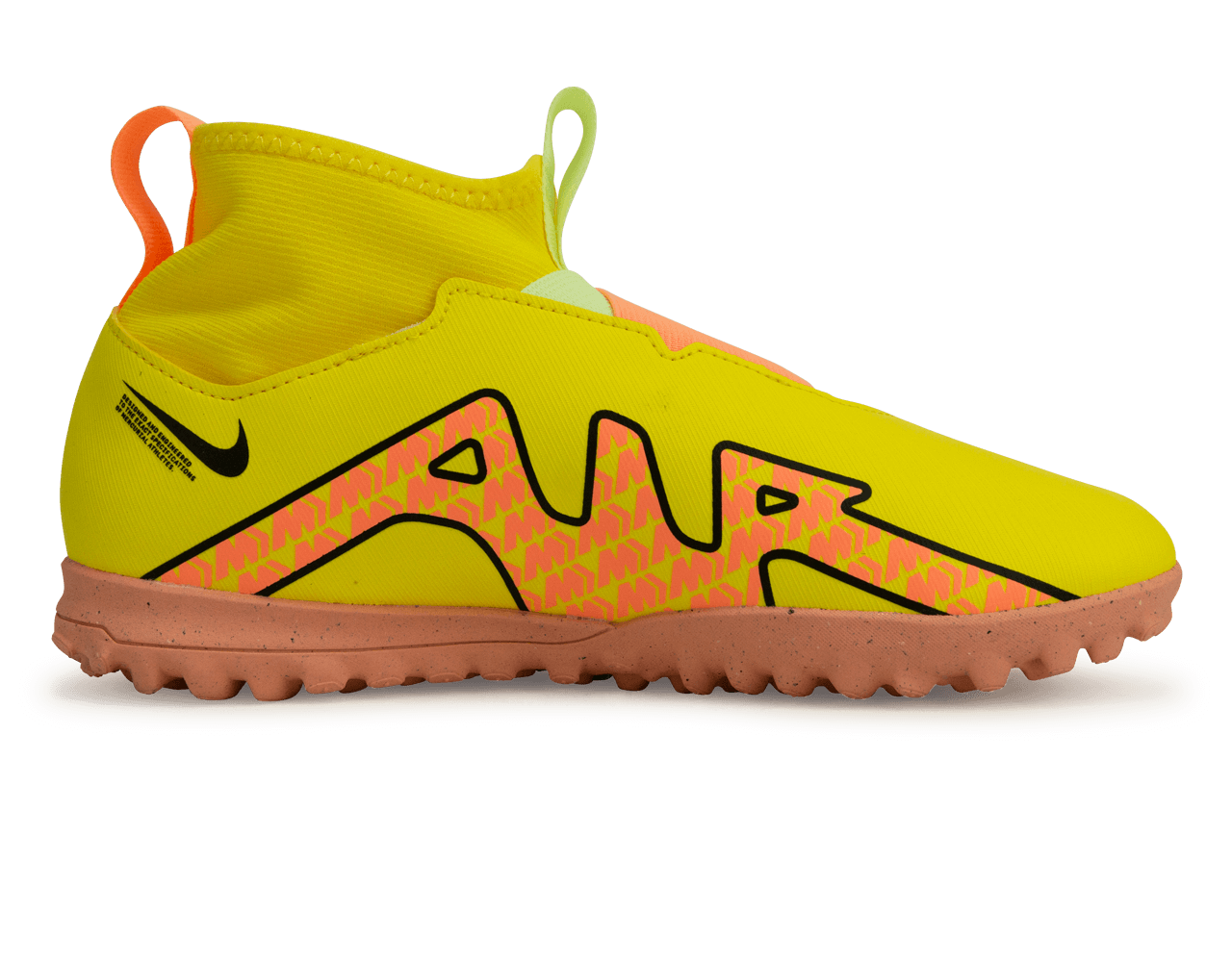 Nike Kids Zoom Mercurial Superfly 9 Academy TF Yellow Strike/Volt Ice