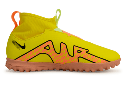 Nike Kids Zoom Mercurial Superfly 9 Academy TF Yellow Strike/Volt Ice