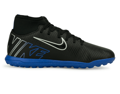 Nike Kids Mercurial Superfly 9 Club TF Black/Blue