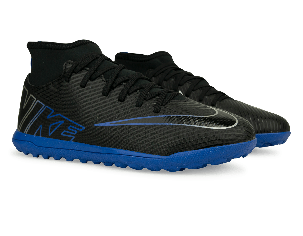 Nike Kids Mercurial Superfly 9 Club TF Black/Blue