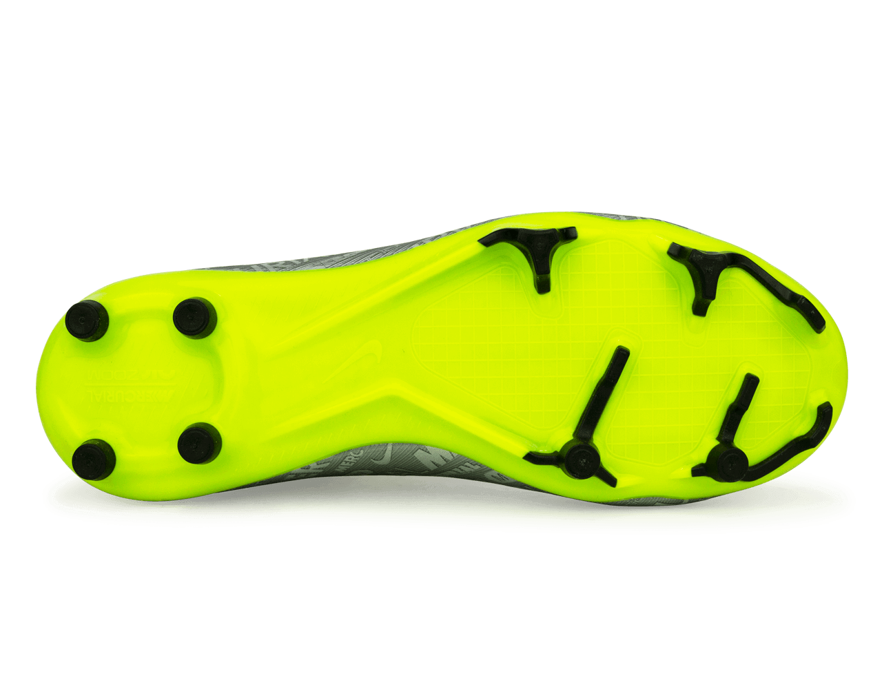 Nike Kids Zoom Mercurial Vapor 15 Academy FG/MG Silver/Volt
