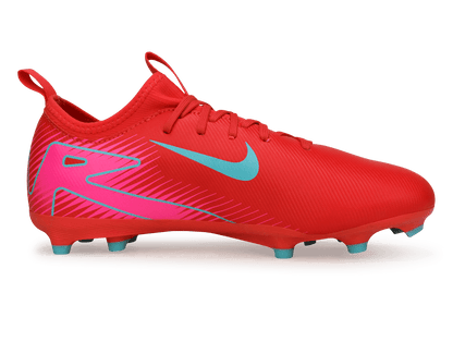 Nike Kids Zoom Mercurial Vapor 16 Academy FG Ember Glow/Aurora Green