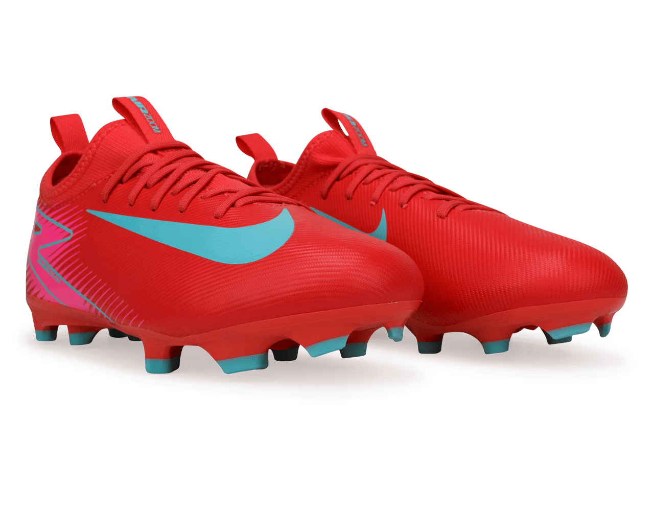 Nike Kids Zoom Mercurial Vapor 16 Academy FG Ember Glow/Aurora Green