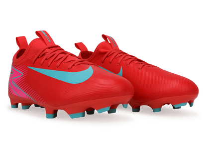 Nike Kids Zoom Mercurial Vapor 16 Academy FG Ember Glow/Aurora Green