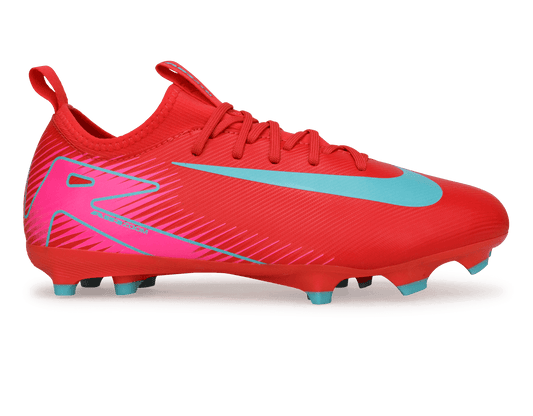 Nike Kids Zoom Mercurial Vapor 16 Academy FG Ember Glow/Aurora Green