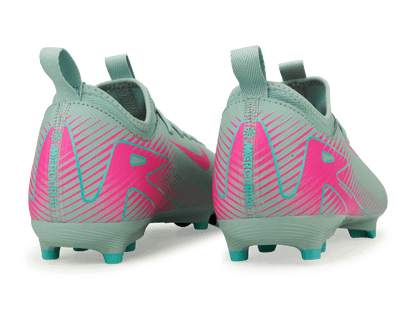 Nike Kids Zoom Mercurial Vapor 16 Academy FG/MG Ocean Cube/Pink Blast