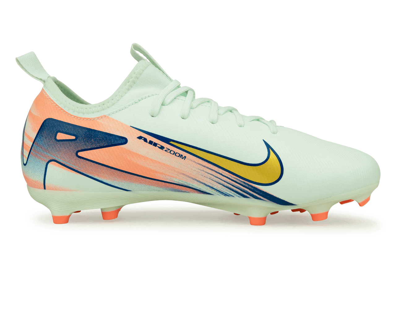 Nike Kids Zoom Mercurial Vapor 16 Academy MDS 009 FG/MG Barely Green/Metallic Gold