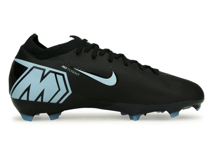 Nike Kids Zoom Mercurial Vapor 16 Pro FG Black/Ice Blue