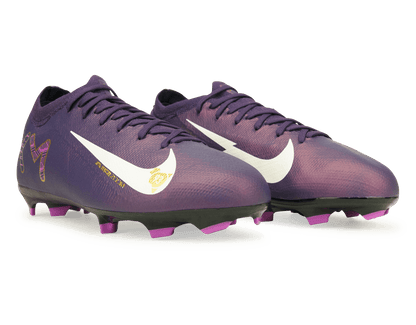 Nike Kids Zoom Mercurial Vapor 16 Pro KM FG Grand Purple/Pale Ivory