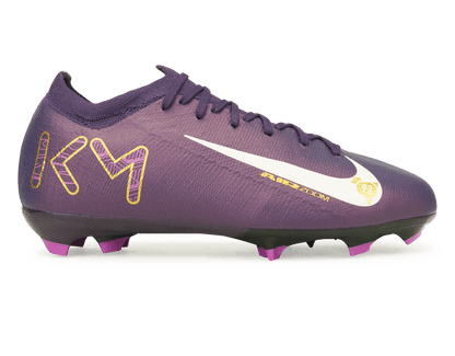 Nike Kids Zoom Mercurial Vapor 16 Pro KM FG Grand Purple/Pale Ivory
