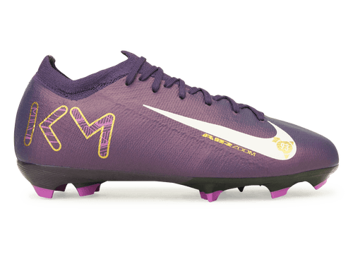 Nike Kids Zoom Mercurial Vapor 16 Pro KM FG Grand Purple/Pale Ivory
