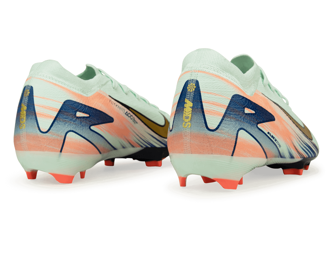 Nike Kids Zoom Mercurial Vapor 16 Pro MDS 009 FG Barely Green/Metallic Gold