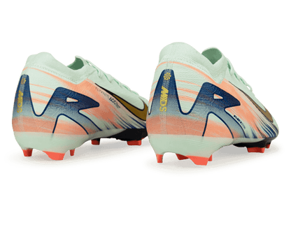 Nike Kids Zoom Mercurial Vapor 16 Pro MDS 009 FG Barely Green/Metallic Gold