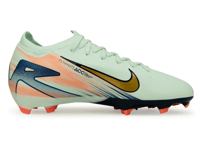 Nike Kids Zoom Mercurial Vapor 16 Pro MDS 009 FG Barely Green/Metallic Gold