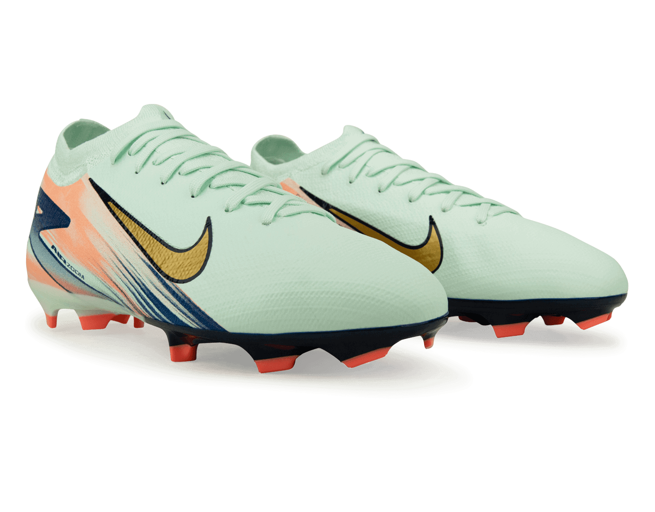 Nike Kids Zoom Mercurial Vapor 16 Pro MDS 009 FG Barely Green/Metallic Gold