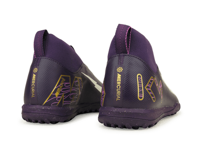 Nike Kids Zoom Mercurial Superfly 10 Academy KM TF Grand Purple/Pale Ivory