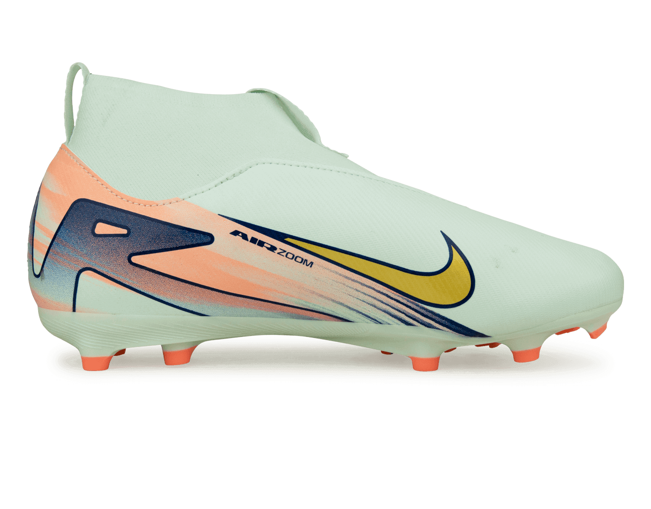 Nike Kids Zoom Mercurial Superfly 10 Academy MDS 009 FG/MG Barely Green/Metallic Gold