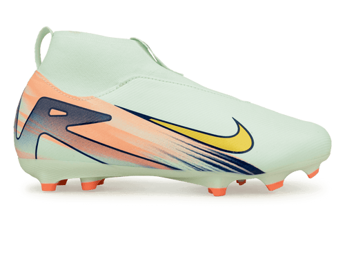 Nike Kids Zoom Mercurial Superfly 10 Academy MDS 009 FG/MG Barely Green/Metallic Gold