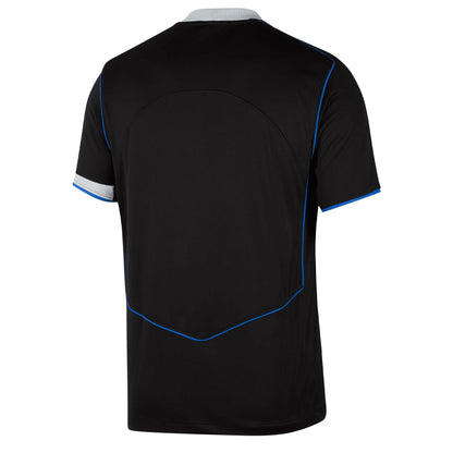 Nike Men's Chelsea 2025/26 Third Jersey Black/Silver/Blue