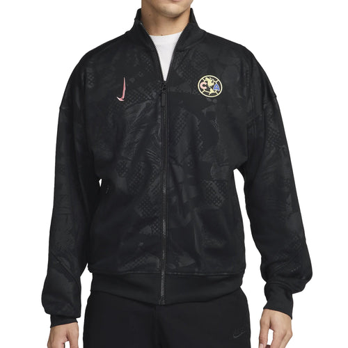 Nike Men's Club America 2024/25 Academy Pro Third Jacket Black/Coral Chalk