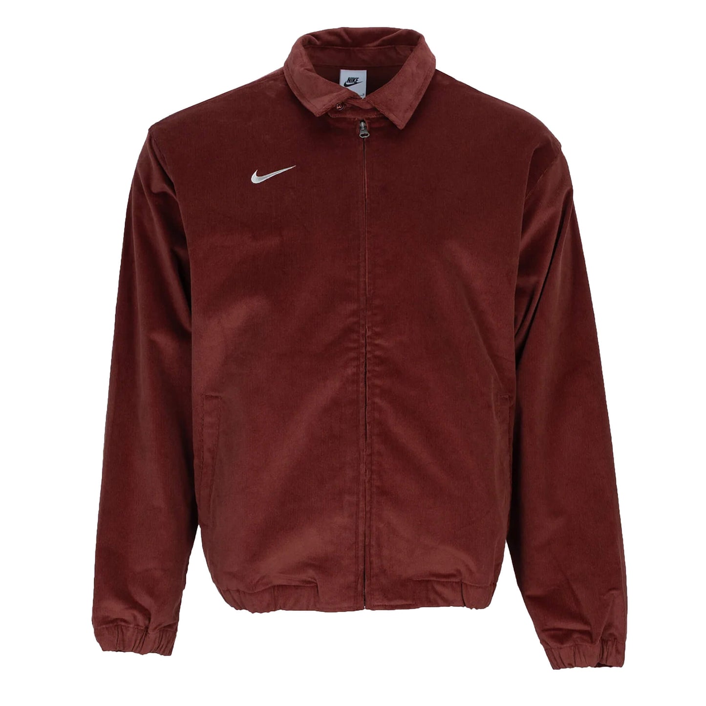 Nike Men's Club America Corduroy Harrington Jacket Burgundy