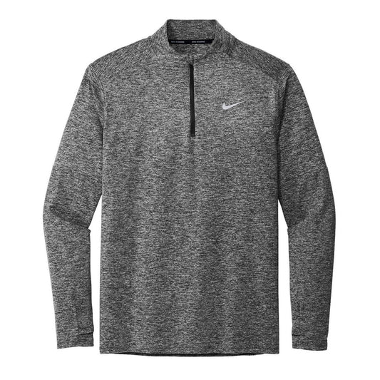 Nike Men's Element Dri-Fit 1/2 Zip Running Top Heather Grey