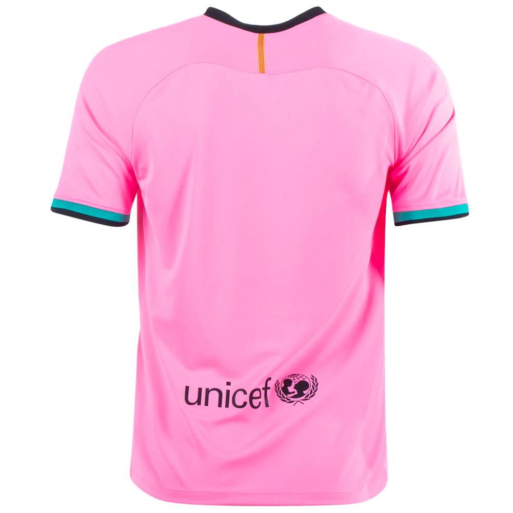 Nike Men's FC Barcelona 20/21 Third Jersey Pink Beam/Black
