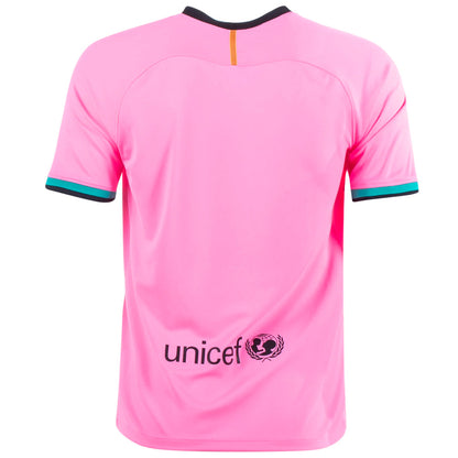 Nike Men's FC Barcelona 20/21 Third Jersey Pink Beam/Black