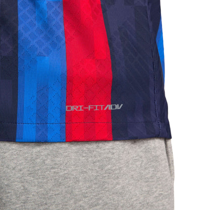 Nike Men's FC Barcelona 2022/23 Dri-FIT ADV Home Jersey Obsidian/Seasame
