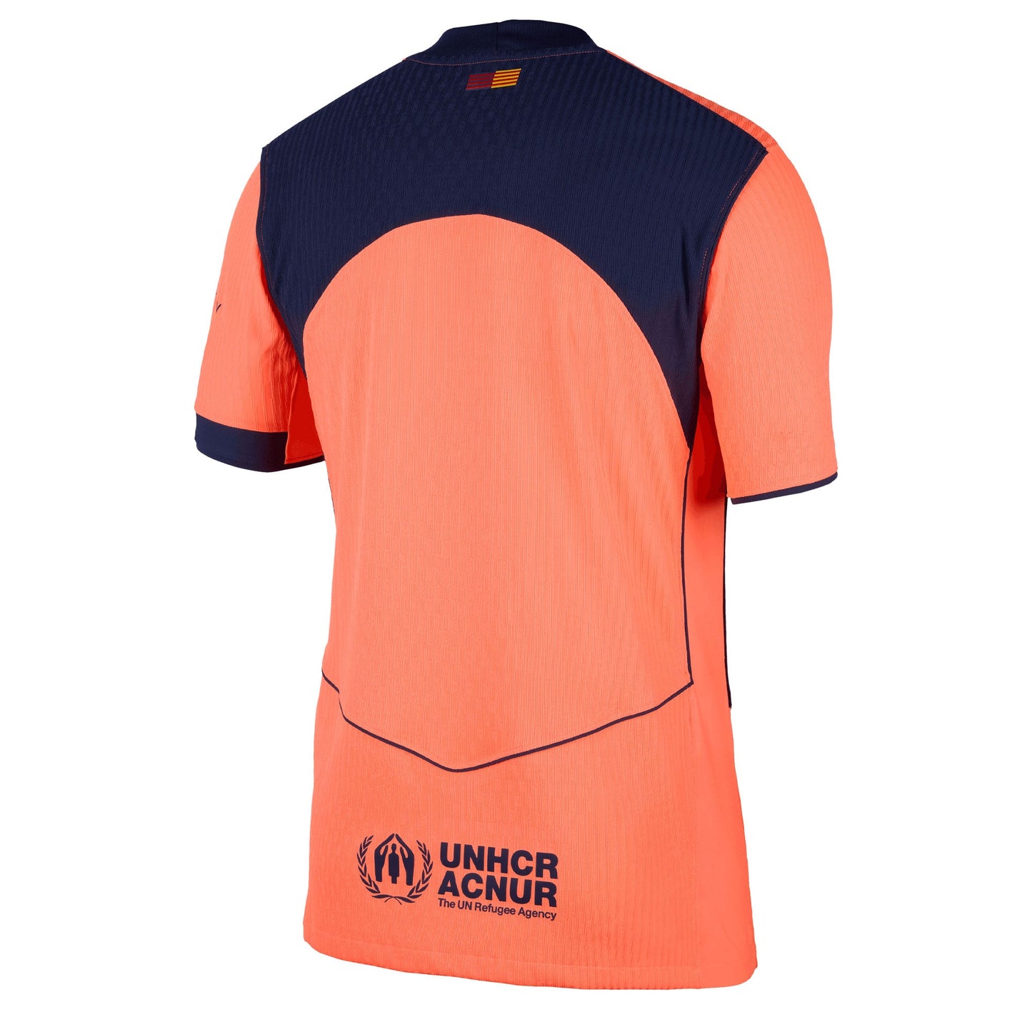 Nike Men's FC Barcelona 2025/26 Dri-FIT ADV Third Jersey Bright Mango/Midnight Navy