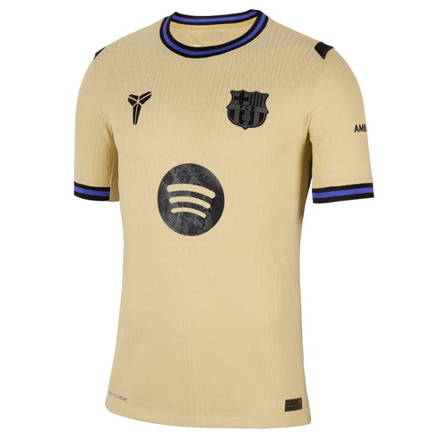 Nike Men's FC Barcelona 2025/26 Dri-FIT ADV Away Jersey Team Gold/Persian Violet/Black